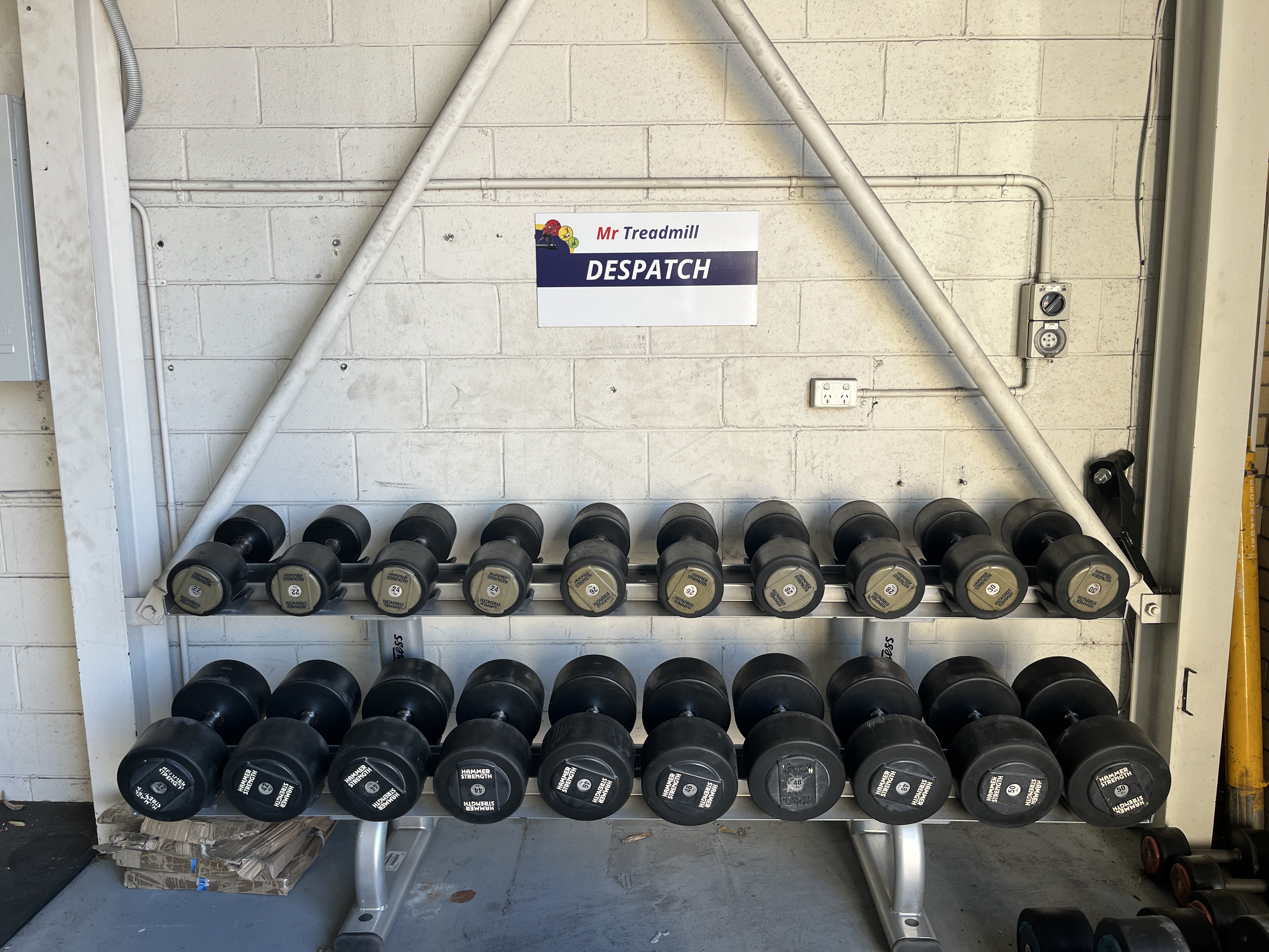 Hammer Strength Dumbbell Set