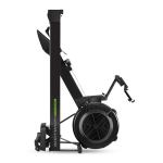 Bodyworx KRX6080 Air Rower folded for storage