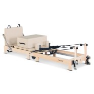 Pilates Reformer Contour Folding Wooden Machine Set (Beige) Lifespan - Image 2