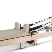 Pilates Reformer Contour Folding Wooden Machine Set (Beige) Lifespan - Image 9