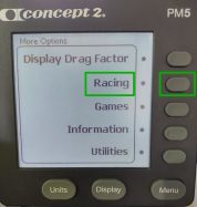 Concept2 Rower race