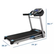 XTERRA WS300 WalkSlim Treadmill – Compact Power, Zero Assembly - Image 3